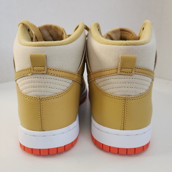 Nike Mens Dunk High DD1399 101 Syracuse - Size,   Gold Wheat Gold, 11 US main image 5